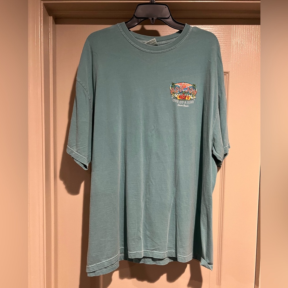 Comfort Colors Green Ron Jon Graphic T-Shirt